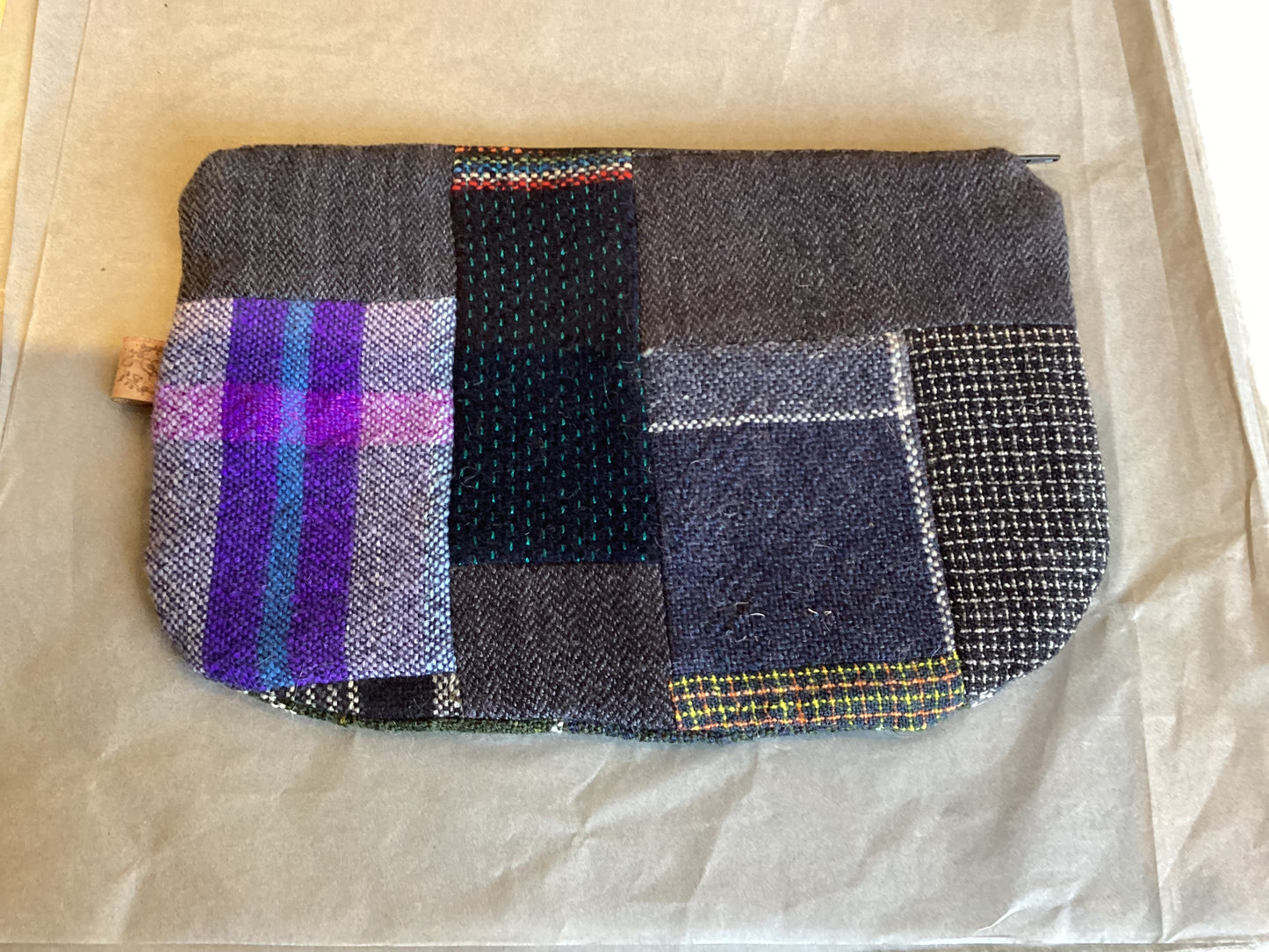 FBT-LGZP - Large Patchwork Zip Pouch