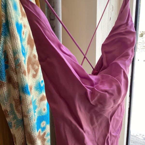 PLCF004 Zara Pink Spaghetti Strap Dress
