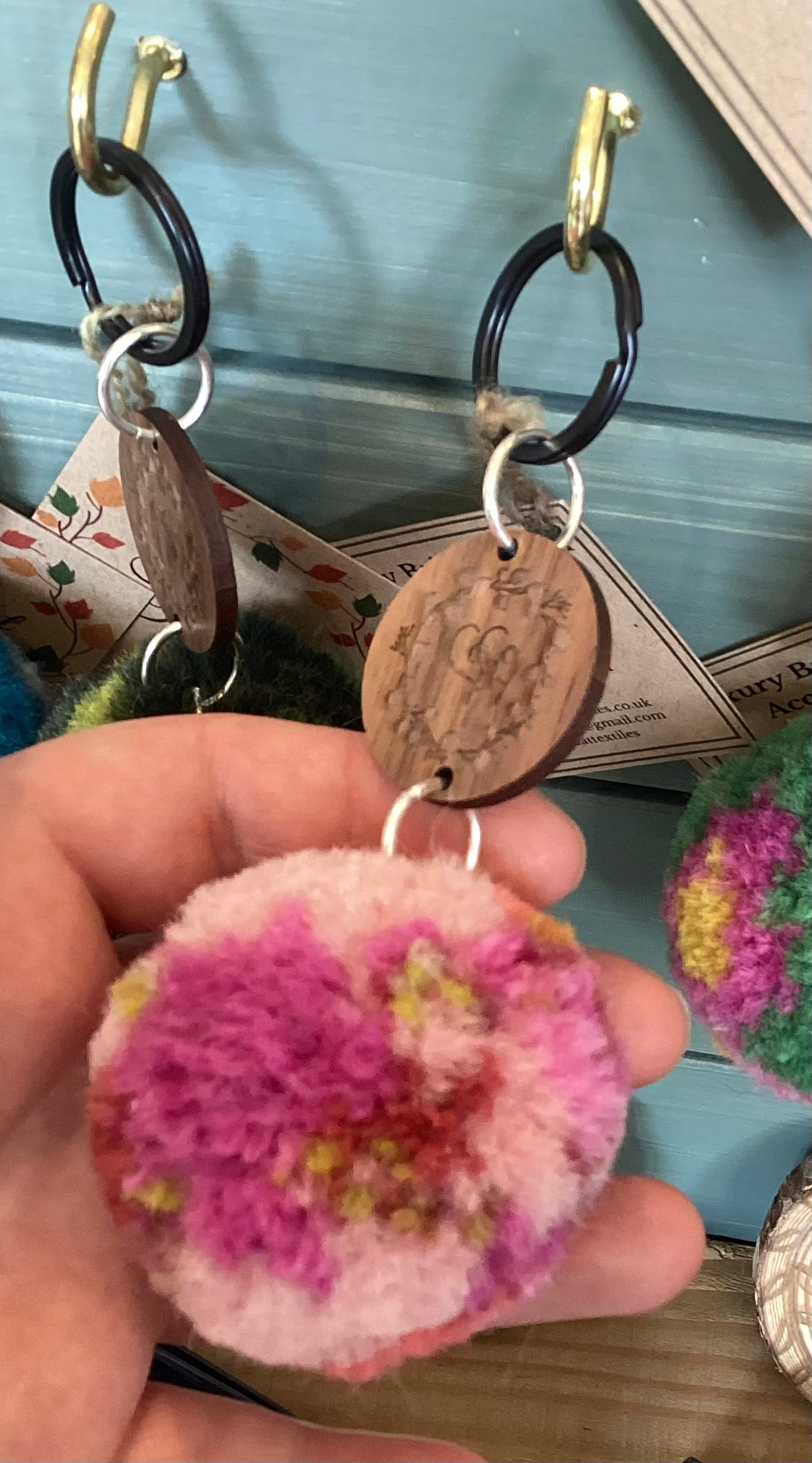 FLT-POMKR2 - pom-pom-keyring