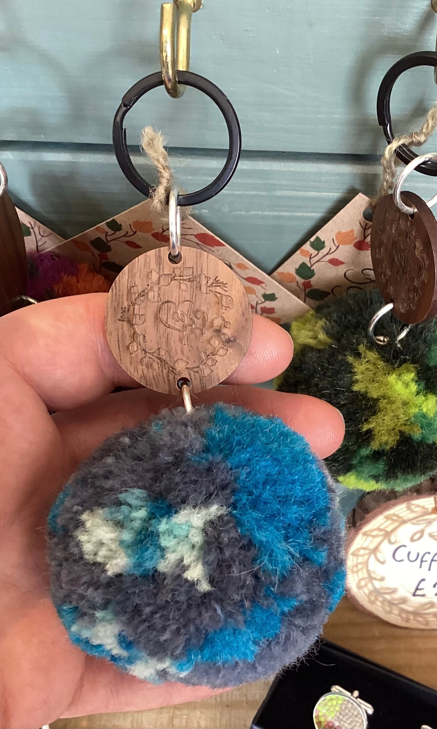 FLT-POMKR2 - pom-pom-keyring