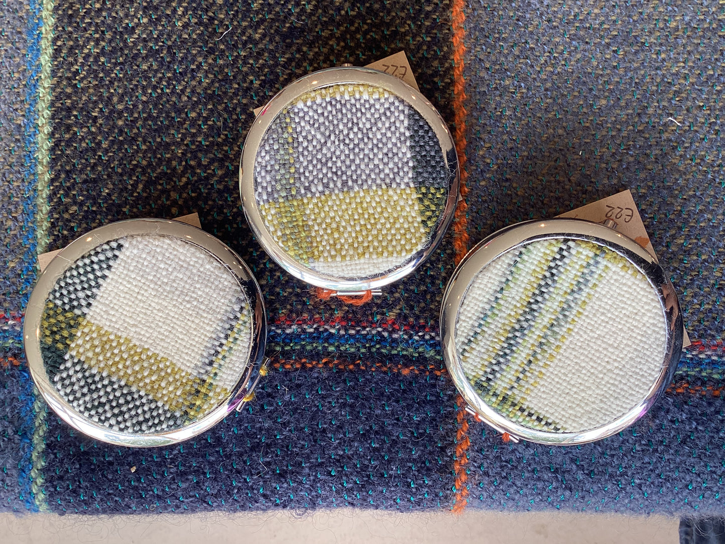 FLT-PKTM3 - winter-falls-plaid-pocket-mirror