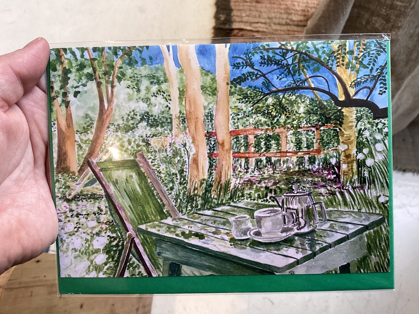 DP335 AS - Tea at the Orchard, Granchester