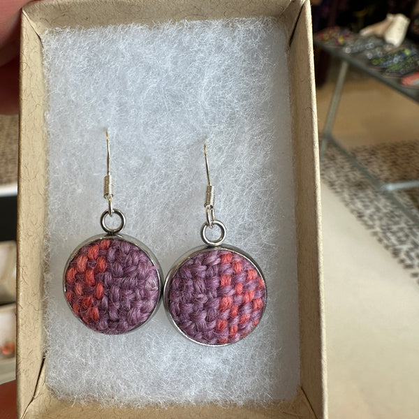 FBT-SMLEA - Small British Wool Earrings