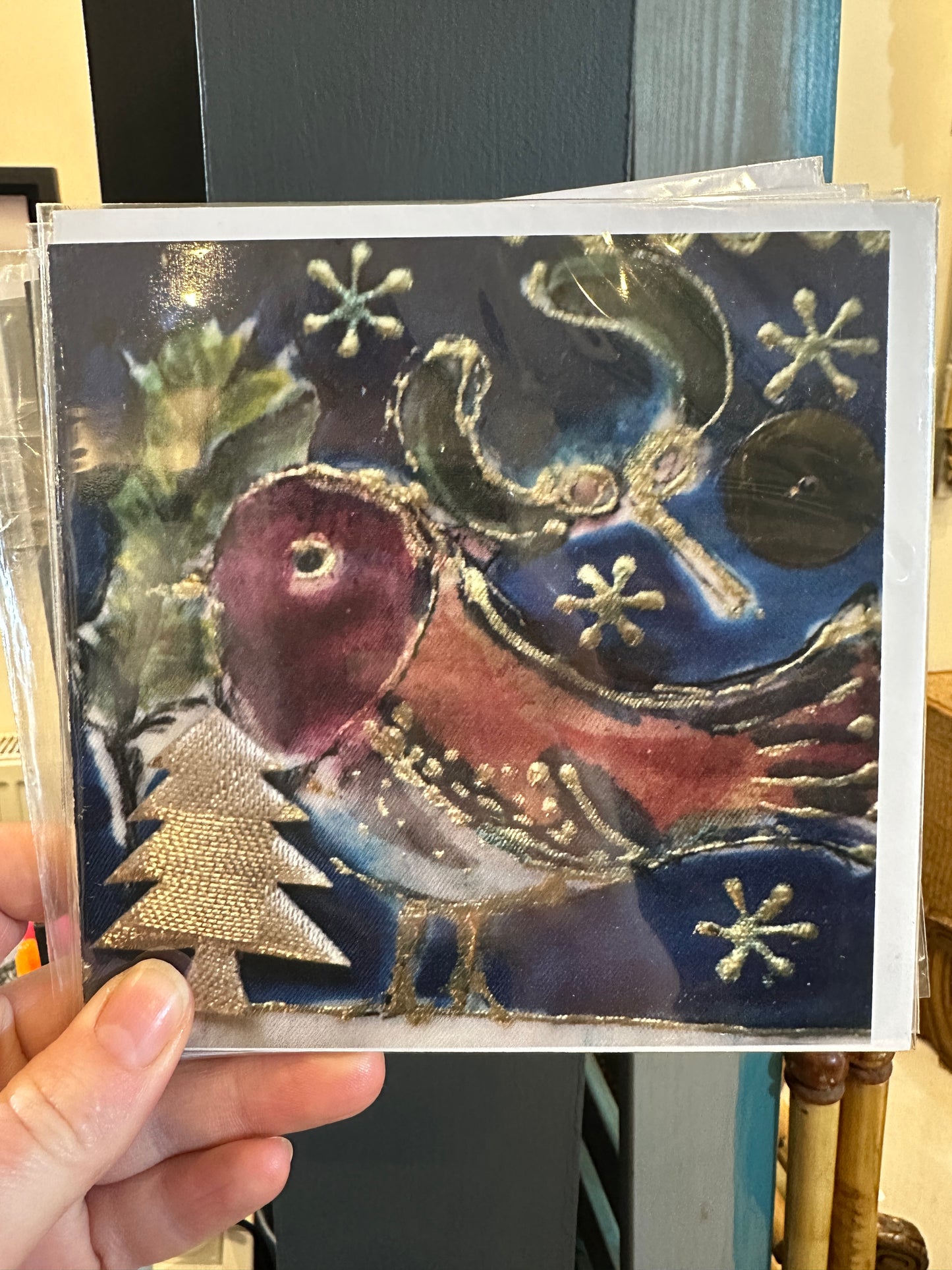 DC ROBIN MO - 12 days of Christmas cards