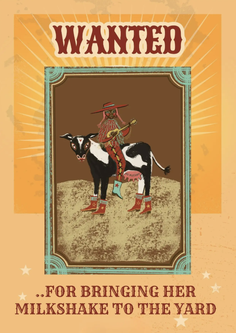 RDWP01 - Bringing Her Milkshake – WANTED POSTER