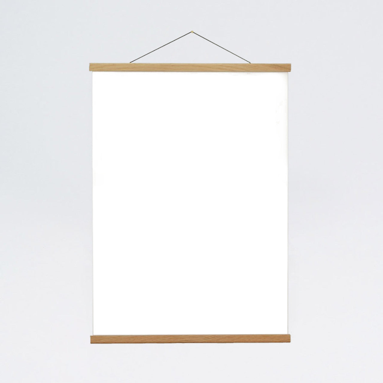 Oak Poster Hanger 20"