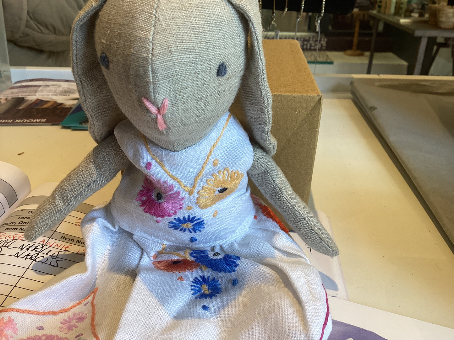 Linen mouse small
