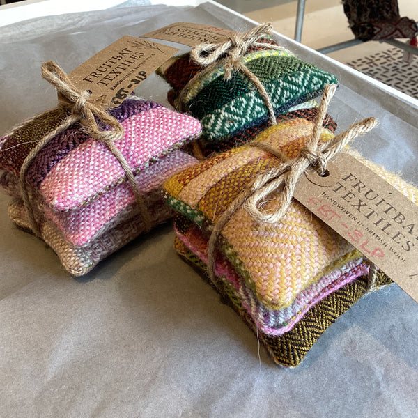 FBT-3LP - Set of 3 Handmade Lavender Pouches