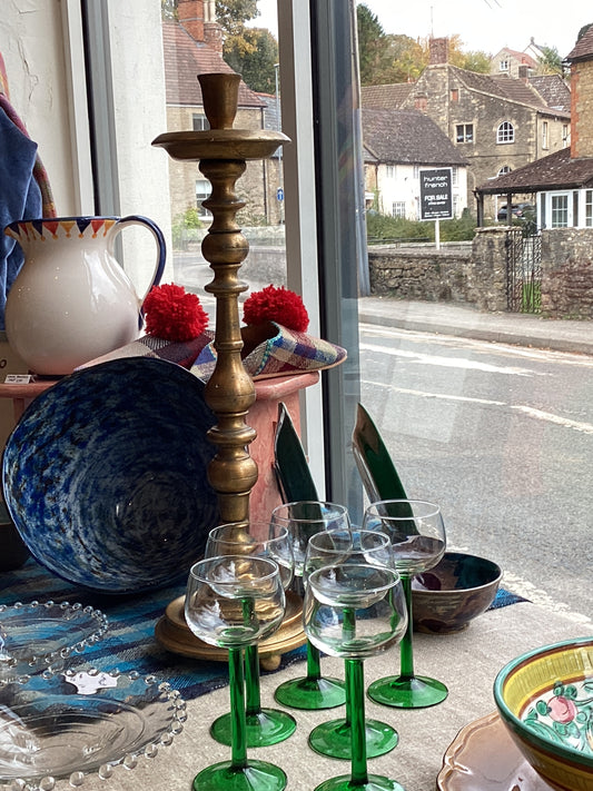 Pair gilt candlesticks DT-52