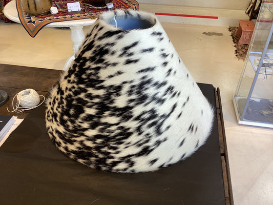 HHL14 45cm cowhide conical lampshade
