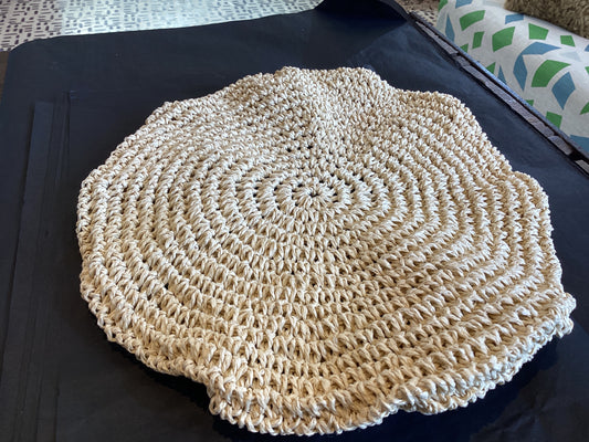 PLSC003 Wyeth crochet paper beret