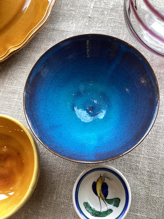 Small blue bowl DT-58