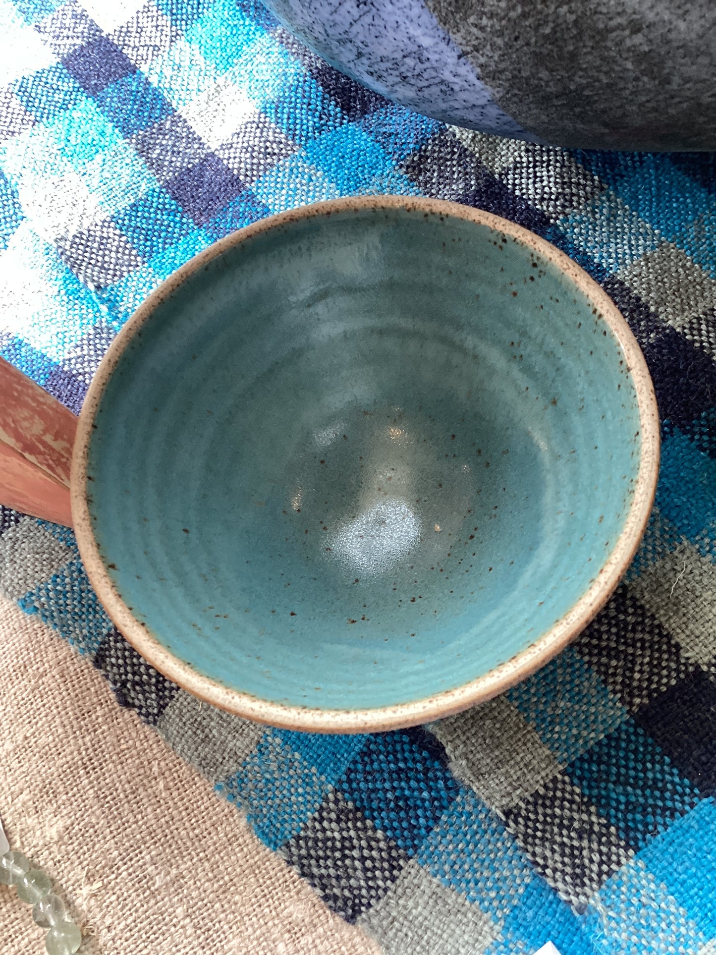 Small turquoise bowl DT-62