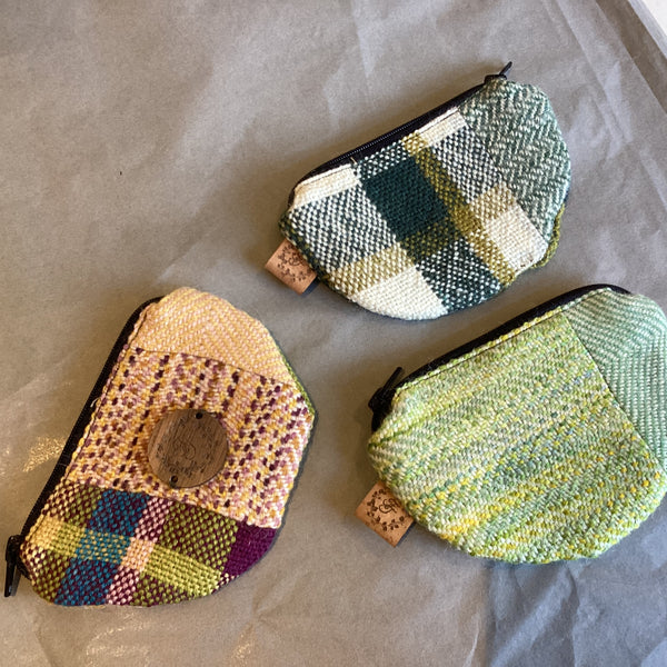 FBT-SMZP - Small Patchwork Zip Pouch / Coin Purse