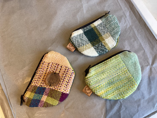 FBT-SMZP - Small Patchwork Zip Pouch / Coin Purse