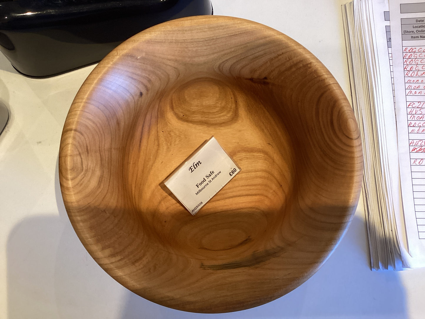 AH25/038 - Elm Food safe