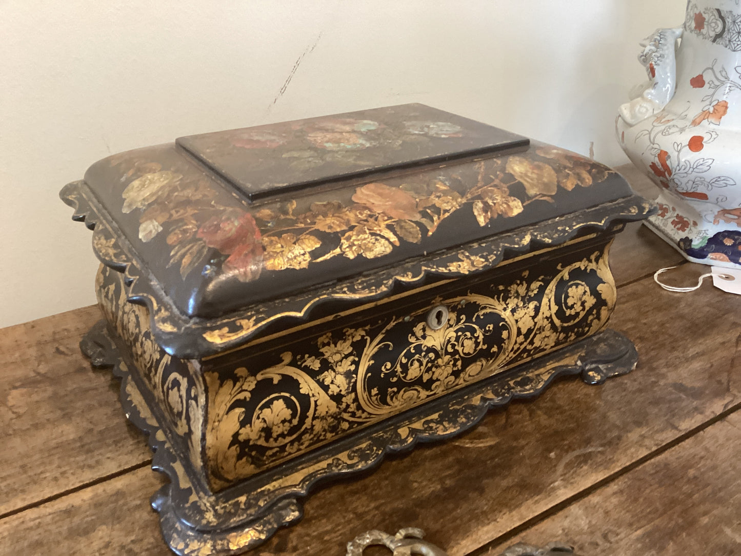 Mother Of Pearl Inlay Box