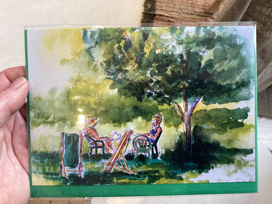 DP335 AT - Tea at the Orchard, Granchester