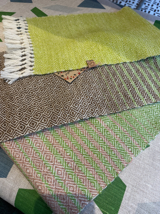 FBT-REGSCF - Hand dyed and woven British wool regular scarf