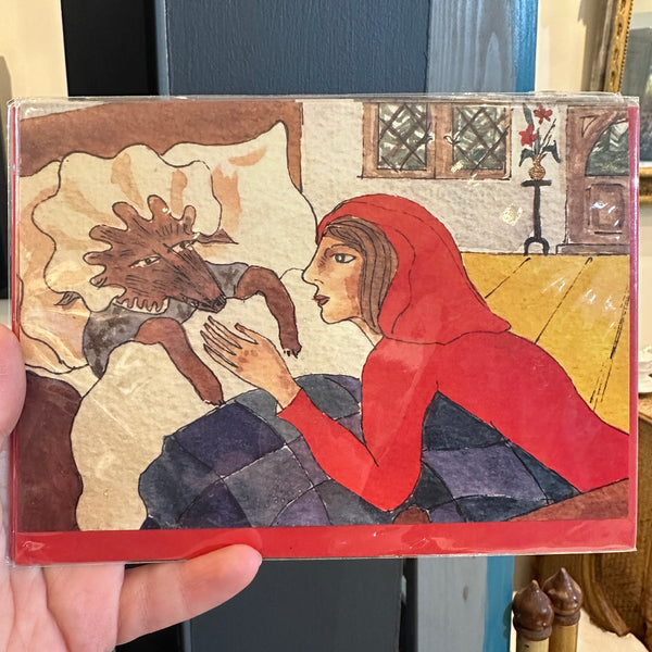 DP 335 AG - little red riding hood card