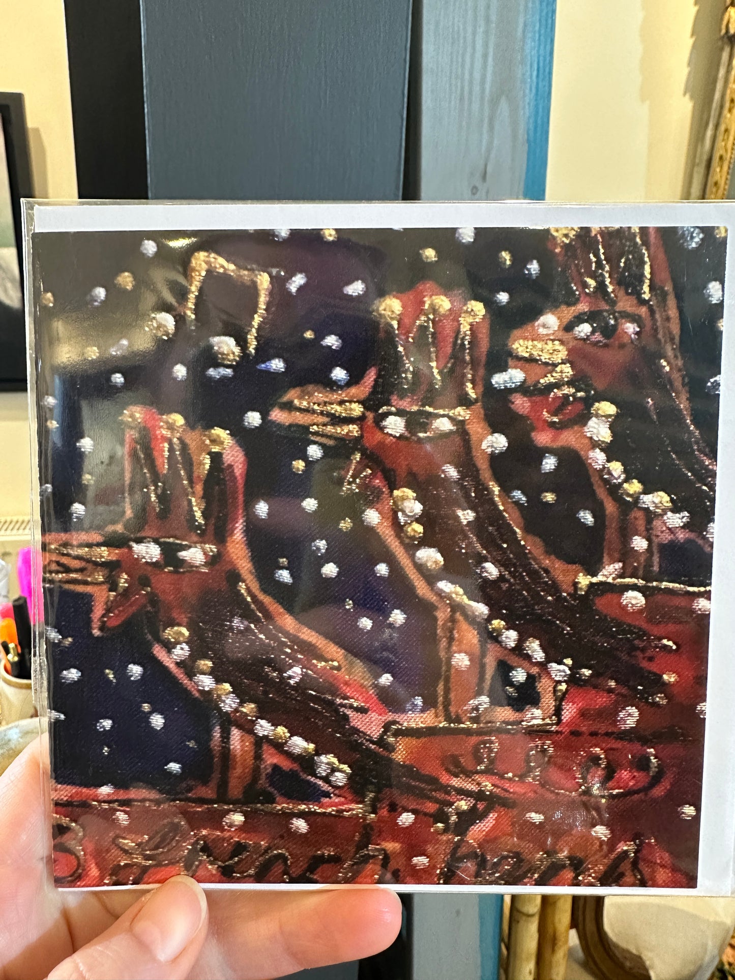 DC HEN MO - 12 days of Christmas cards