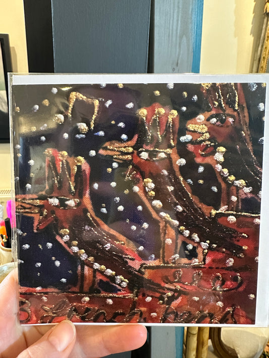 DC HEN MO - 12 days of Christmas cards