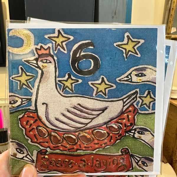 DC 6 MO - 12 days of Christmas cards