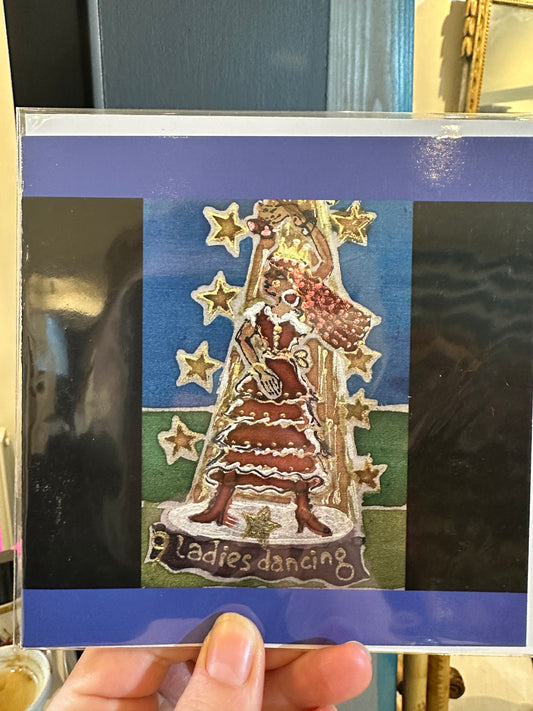 DC 9 MO - 12 days of Christmas cards