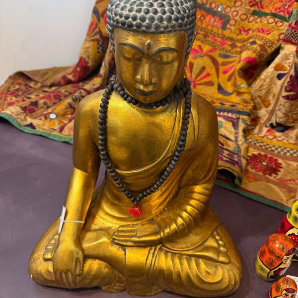 Vintage Thair Buddha with beads