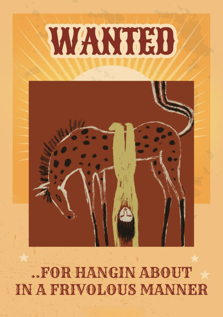 RDWP01 - Acting Frivolously – WANTED POSTER