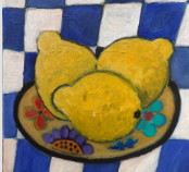 TFC_MM03 - Three Pair on Floral Plate