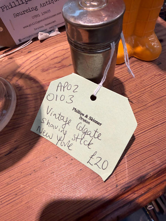 AP01203 - Vintage Colgate shaving Stick - New York