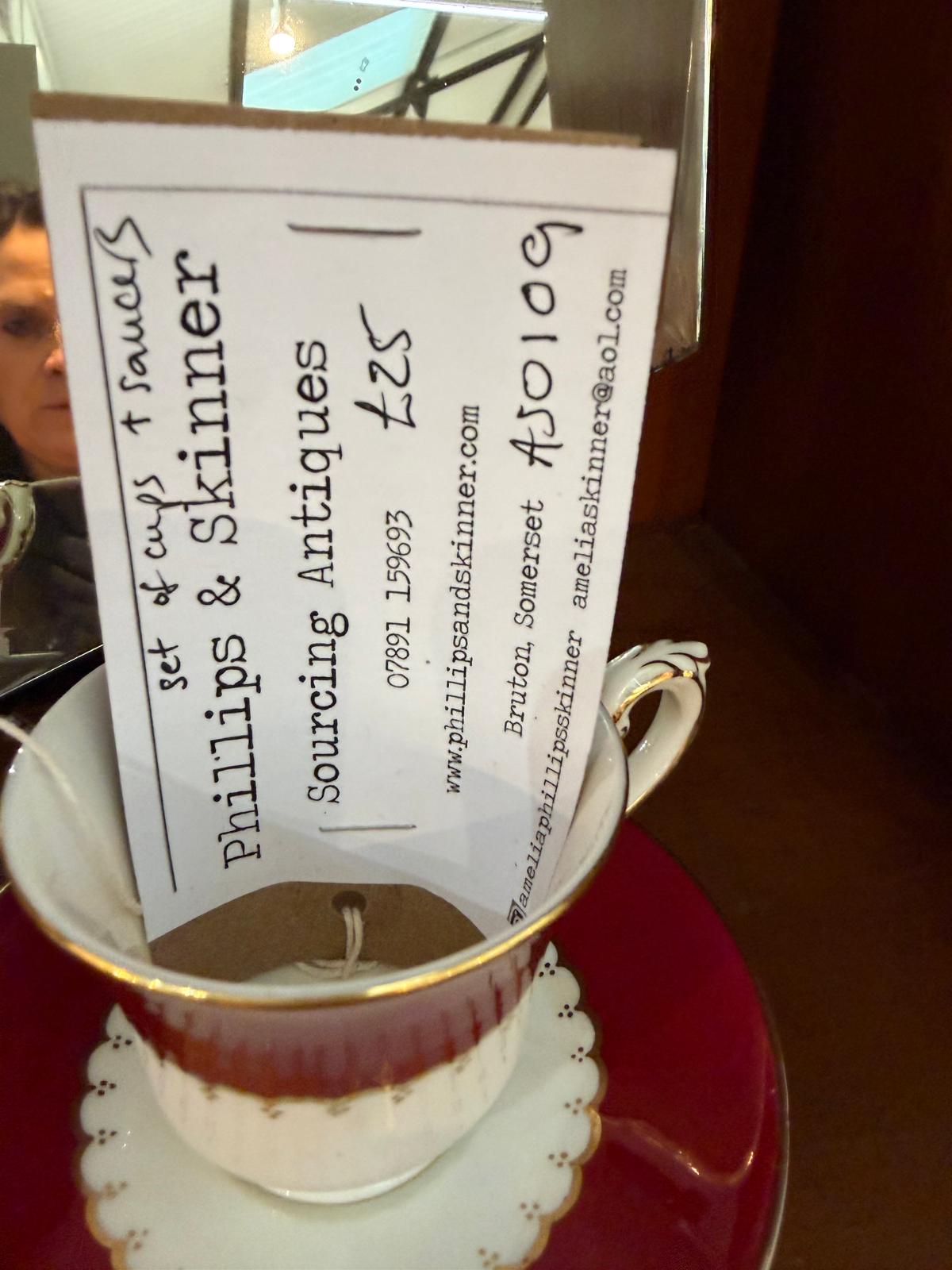 AS0109 - Set of Cup and Saucers